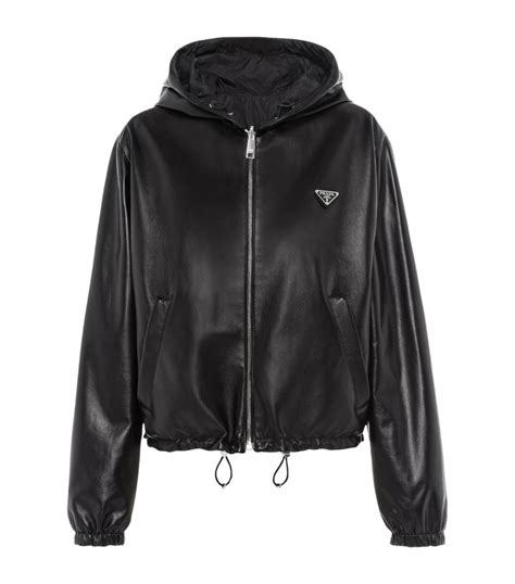 prada lambskin jacket|Prada.